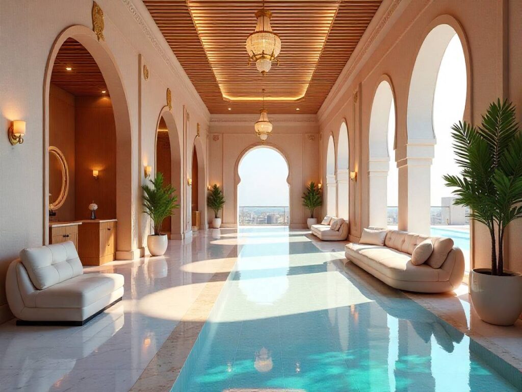 Interior design Saudi Arabia blending luxury villas, modern apartments, hotels, and offices
