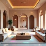 Comprehensive Interior Design Oman concept blending cultural heritage and modern luxury.